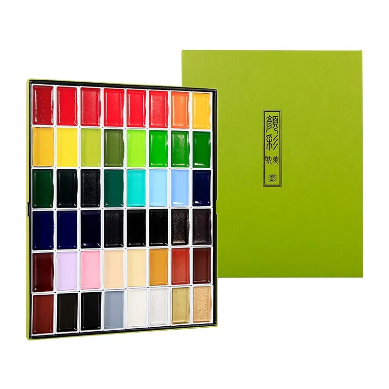 KURETAKE Solid Watercolour Paint Set