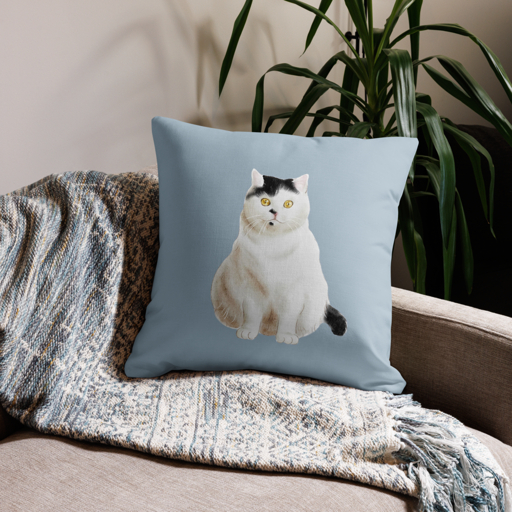 Premium Custom Pet Throw Pillow